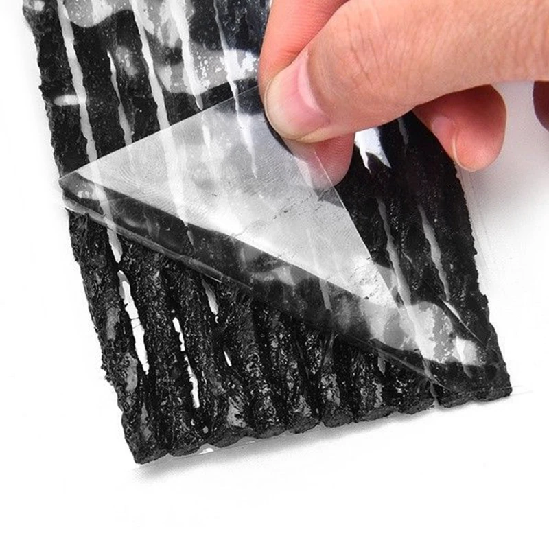 50Pcs Car Bike Tyre Tubeless Seal Strip Plug Tire Puncture Recovery
