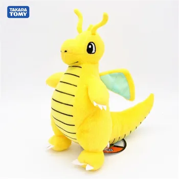 

10pcs/Lot Cute Cartoon Animal Dragonite Action Figures Pokemon Pocket Monster Plush Dolls Gift Collectible Toy For Kids 22cm