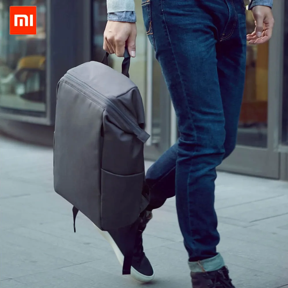 

Xiaomi 90FUN Anti-theft Zipper Backpack 15.6 Inch Laptop Bag Level 4 Water Repellent Business Travel Simple Shoulder Backpack