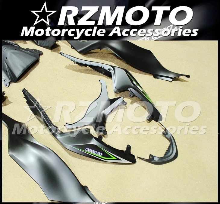 Мотоциклетный обтекатель abs подходит для Kawasaki ZX6R 636 2013- корпусные детали прессформы Магазин № 0532