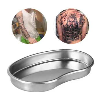 

Stainless Steel Surgical Bending Tray Plate Tool For Eyebrow Lip Tattoo Body Art