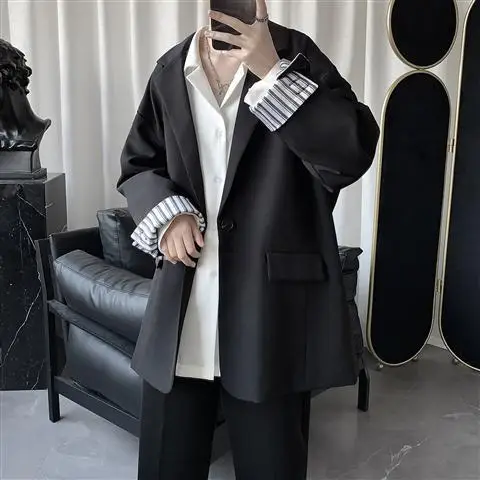 soltos, estilo coreano casual, retrô, roupas masculinas, estilo harajuku