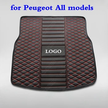 

Car Trunk Liners Mats for Peugeot 407 3008 RCZ 307 Sw 607 308 206 508 4008 5008 2008 301 408 2008 Car Accessorie Boot Trunk Pads