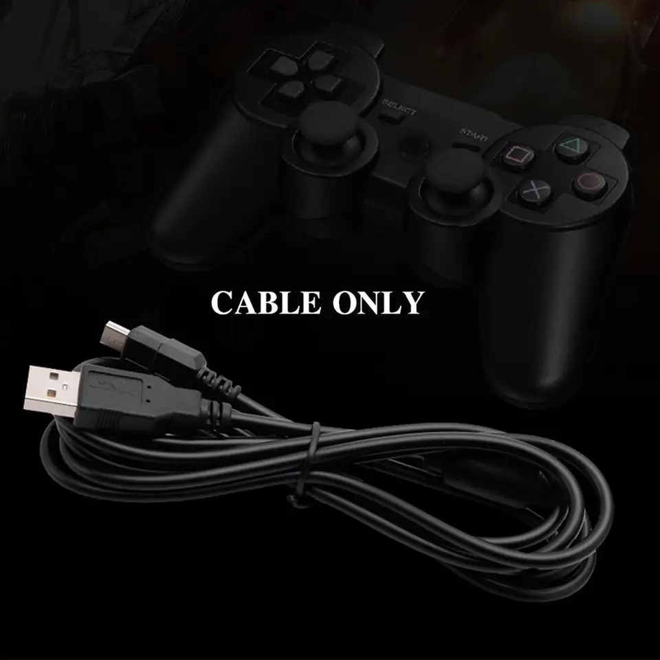 Câble De Charge USB - Sony - PS4 - Longueur 1.8m - Couleur Noir