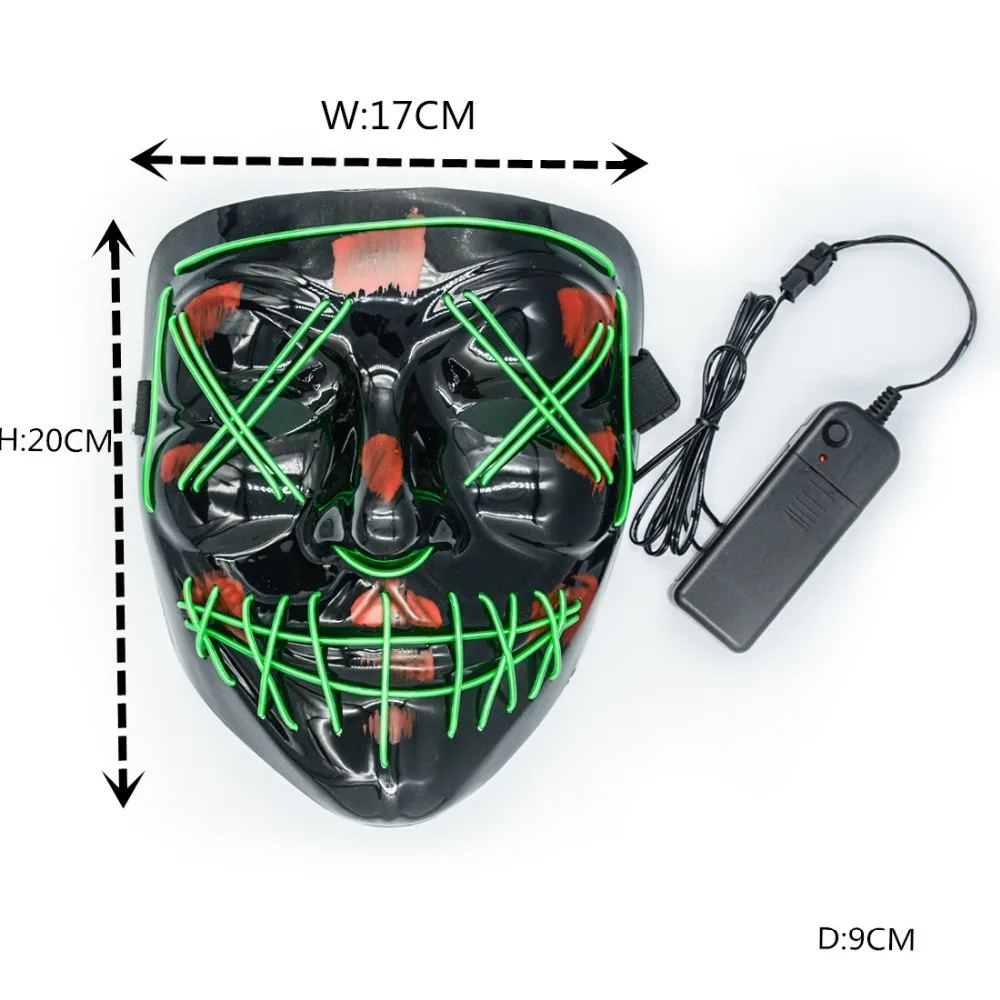 Led-Mask-Halloween-Party-Masque-Masquerade-Masks-Neon-Maske-Light-Glow-In-The-Dark-Mascara-Horror (1)