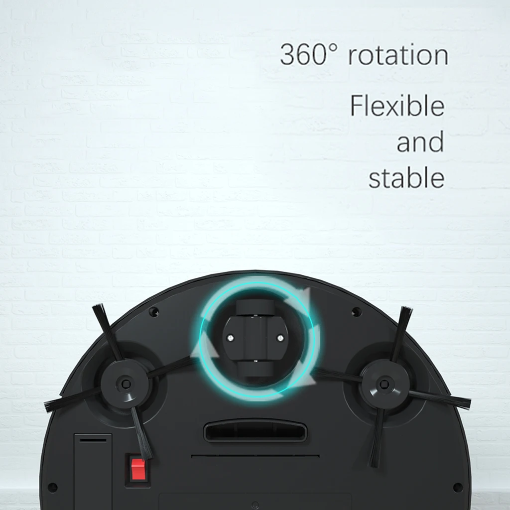 Smart Robot Vacuum Cleaner USB Charging Home Floor Sweeper Multifunctional UV Disinfection Lamp Spray Humidification