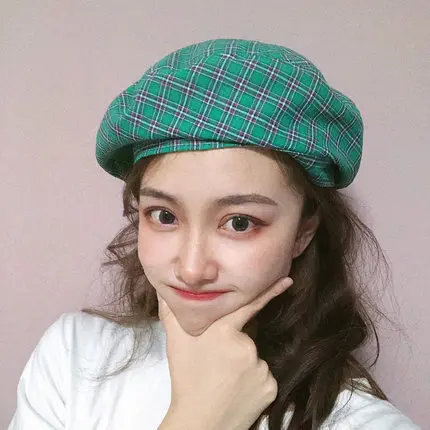 Redwood Beret Female Summer Thin British Retro Painter Octagonal Hat Korean Chaos ins Autumn and Winter Solar System - Цвет: C