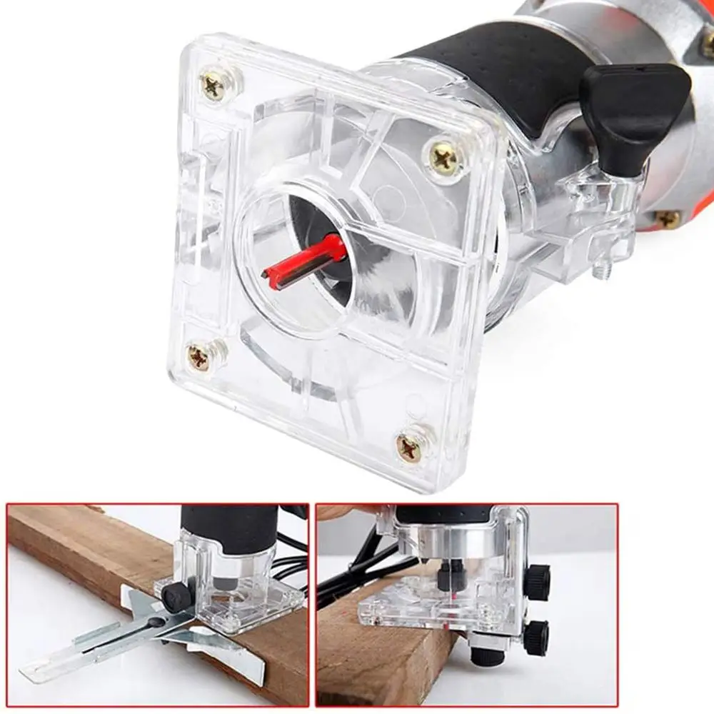 220V 800W 30000rpm Wood Working Milling Machine Electric Trimmer Engraving Slotting Hand Carving Wood Router Woodworking Tools