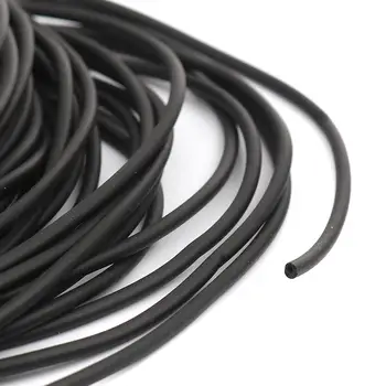 

DoreenBeads 1.5/2.5/4mm 10m Rubber Cord PVC Tubular Cord Black Jewelry Findings for DIY Making Hollow Handmade Wire,10M Length