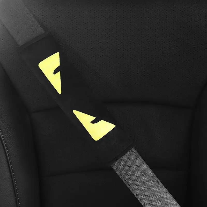 Popular Brand Cool Little Devil Automobile Safety Belt Cotton Shoulder Sleeve Car Supplies Creative Safety Belt Cover Interior T