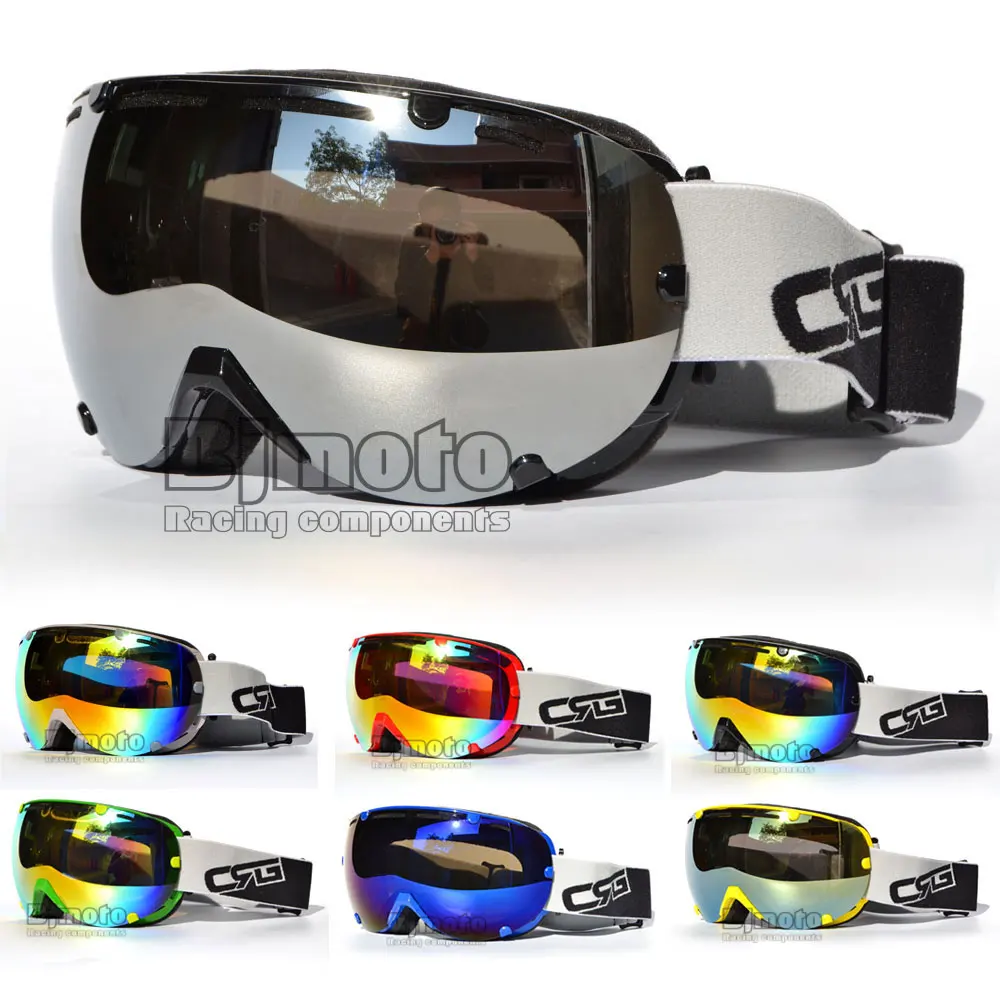 BJMOTO CRG UV400 защита лыжные очки Спорт на открытом воздухе Сноубординг Скейт очки для мужчин женщин снег лыжный спорт солнцезащитные очки