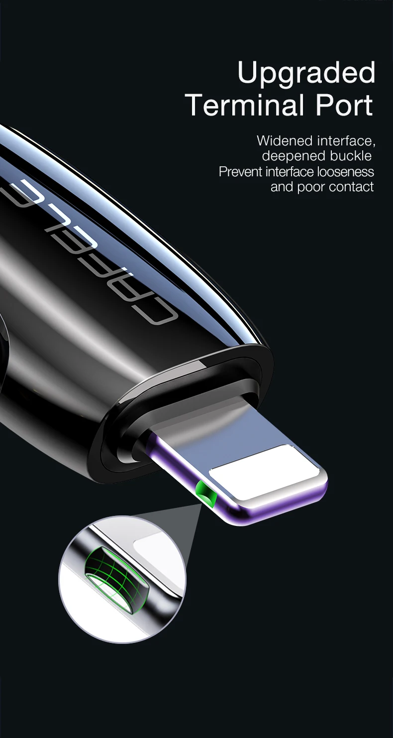 Cafele 18 Вт USB C для Lightning PD кабель для iPhone 11 Pro Max X Xs Max Xr 8 Plus Быстрая зарядка кабель зарядное устройство провод 120 см