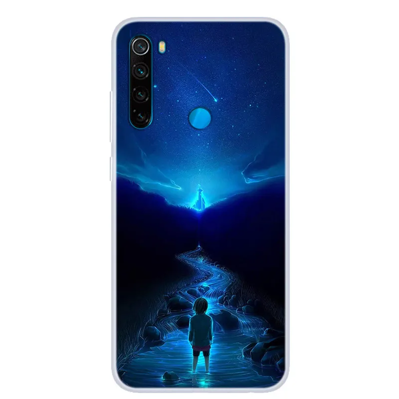 For Xiaomi Redmi Note 8T 8 T Case Soft Silicone Back Cover Case For Xiaomi Redmi Note 8 Pro Case Funda For Xiaomi Redmi 8 Case