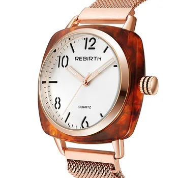 

Fashion Women-Watches 2019 Magnetic Milanese Loop Wristwatches Luxury Rose Gold Golden Clock Female relogio feminino reloj mujer