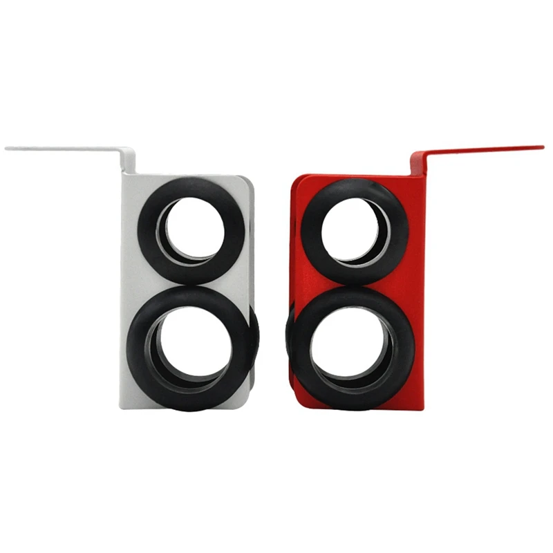 Metal&Silicone Hookah Shisha Hose Holder Can Hold Different Sizes 2 Hose, Hookah Accessories