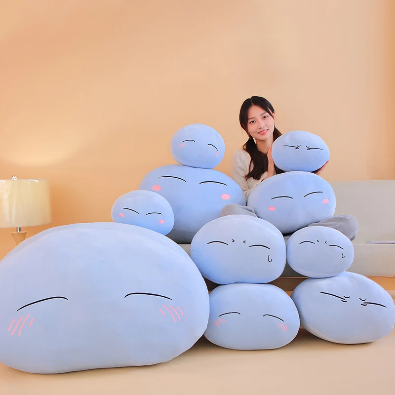 Rimuru Tempest Plush Toys Anime That Time I Got Reincarnated as a Slime Rimuru Tempest Pillow for Children Baby Xmas Gifts