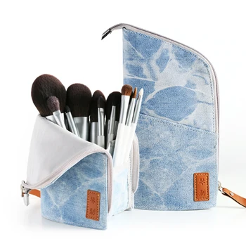 

Professional Makeup Brushes Set Soft Goat Horse Hair Synthetic Fiber Powder Blush Eye Shadow Eyebrow Lip Brush Make Up Brush Kit