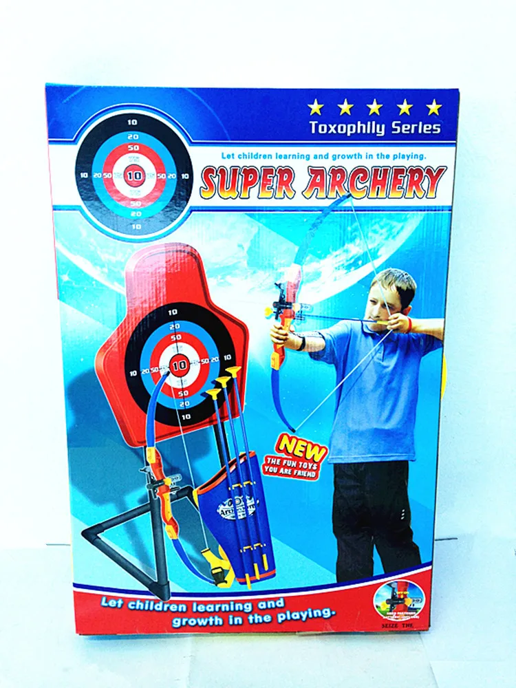 

Genuine Bow And Arrow Toy Wind Rider Bow Parent And Child Children Targeting Sports Game Toy Bow Set Archery Targeting Arrow Tar