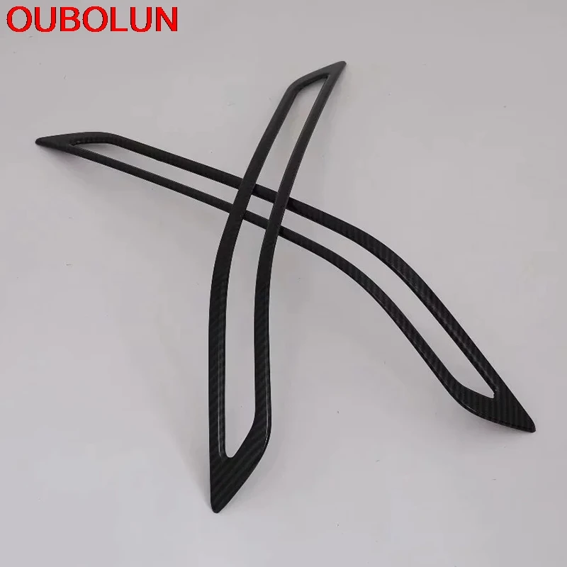 

OUBOLUN For Kia Cerato k3 4 2019 Car Rear Tail Fog Light Fog Lamp Frame Decoration Cover Trim Styling Exterior Accessories ABS