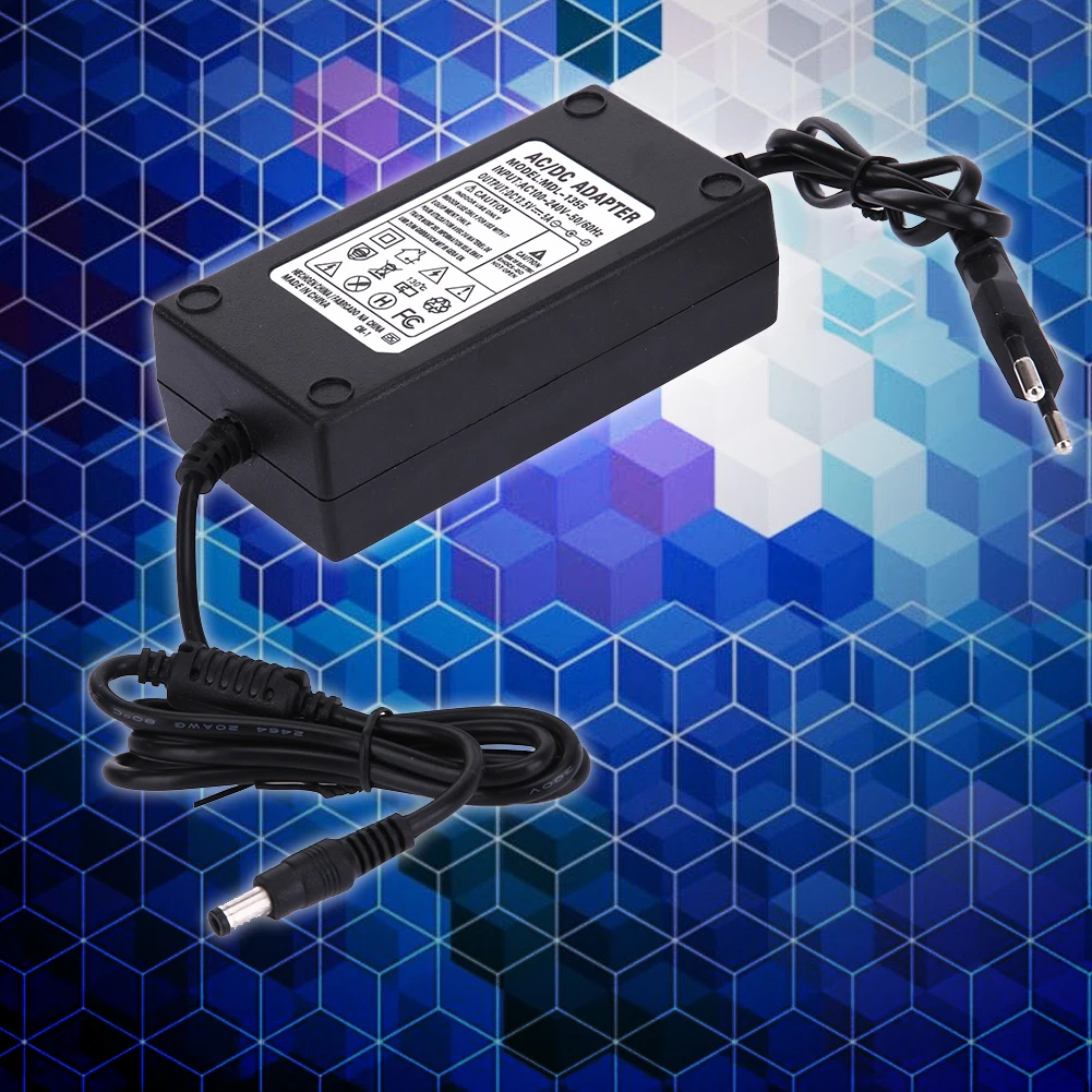 Power Adapter AC 110-240V DC 13.5V 15V 18V 24V 48V 2A 3A 4A 5A Universal Power Adapter Supply Charger Adaptor EU US for LED Light Strips