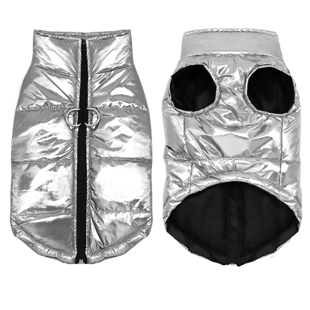 Ropa para perros pequeños ropas impermeables para perro cachorro mascota chaqueta invierno cálido chaleco perro abrigo ropa para Chihuahua Bulldog Francés 2