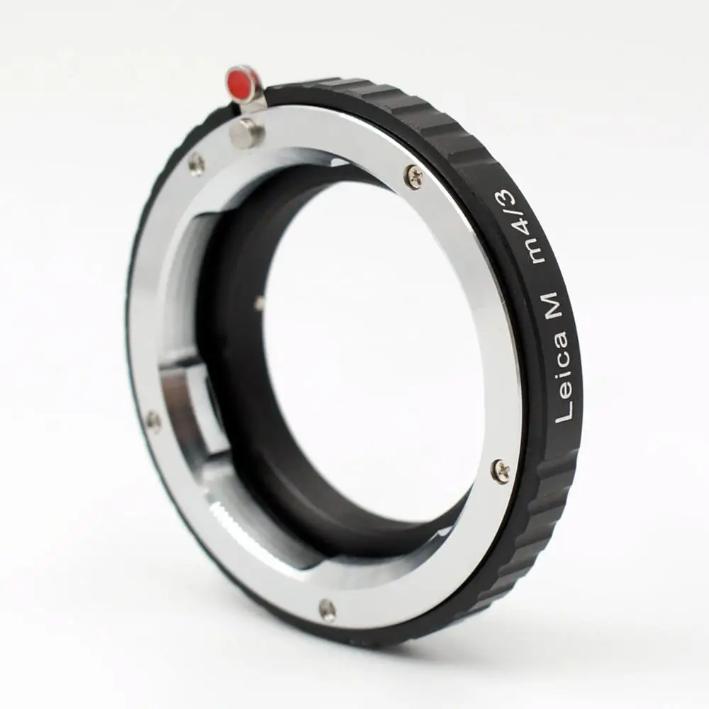 Lm-M43 Adattatore Per Obiettivo Leica M Lm A Micro 4/3 M4/3 M43 Mount Olympus Panasonic Camera Gf8 Gf7 Ep5 E-Pl7 E-M5