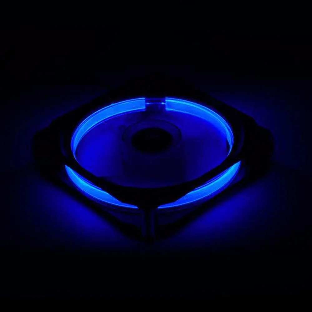 Eclipse 120 мм 120x120x25 мм светодиодный охлаждающий кулер для настольного компьютера, чехол, вентилятор с низким уровнем шума, бесшумный вентилятор для настольных компьютеров