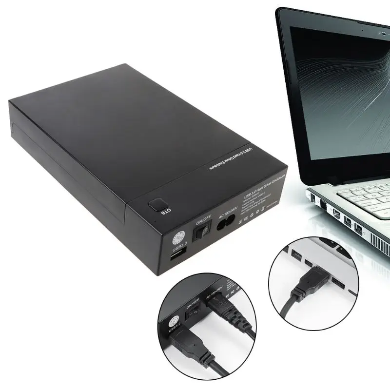 USB3.0 до 2," 3,5" SATA жесткий диск Внешний корпус SSD HDD диск Caddy