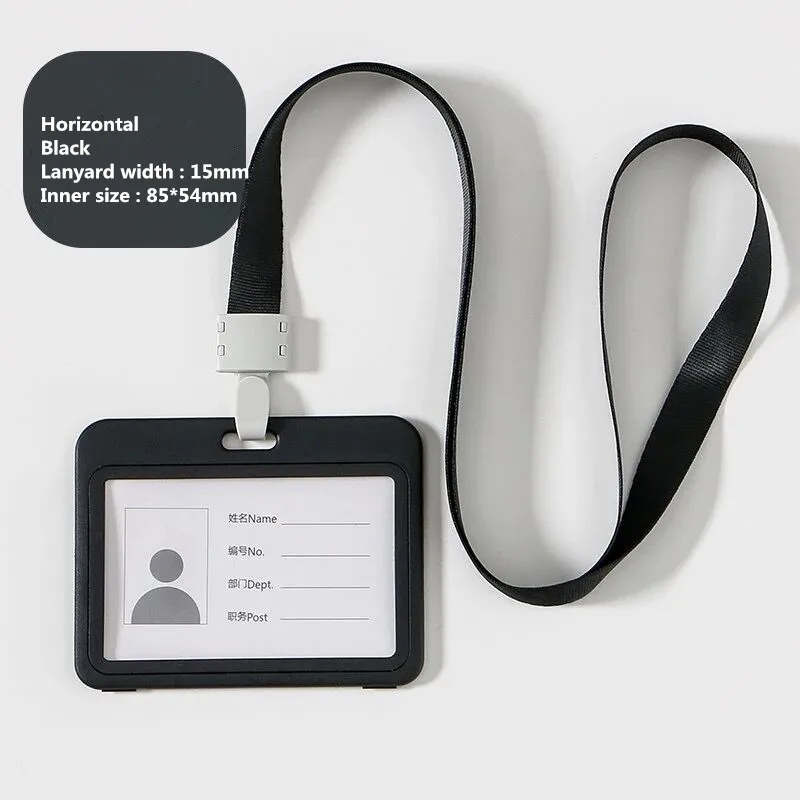 Lanyard Business Card Holder