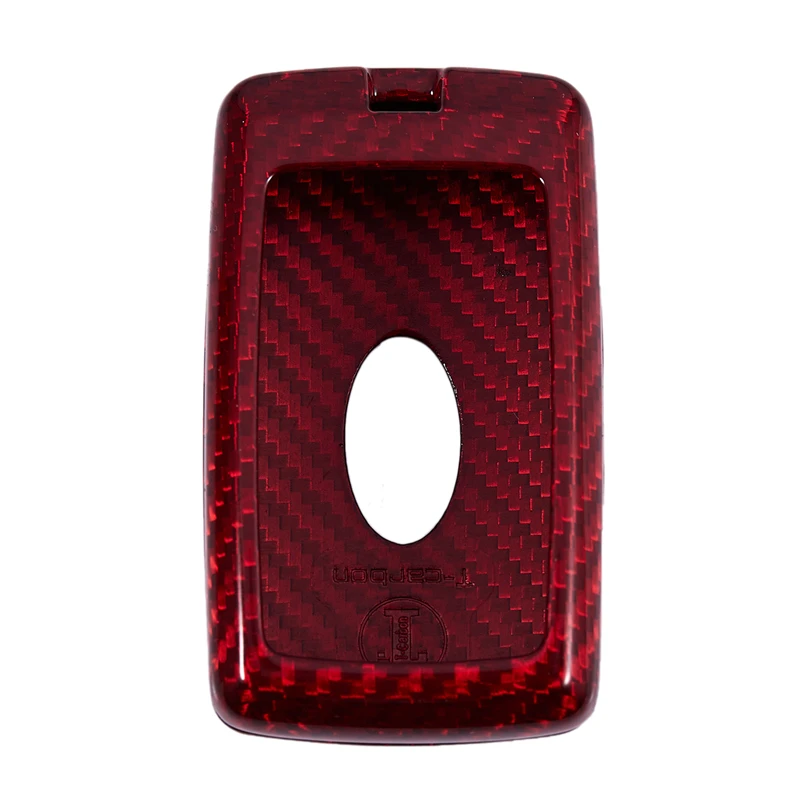 Premium Real Carbon Fiber Red Snap on Case Fit for LAND RANGE ROVER New 2018-19 Smart Key Fob Remote | Автомобили и мотоциклы