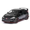 Free Shipping New 1:32 HONDA CIVIC TYPE-R Alloy Diecasts Car Model With Sound Light Collection Car For Children Gift Toy Machine