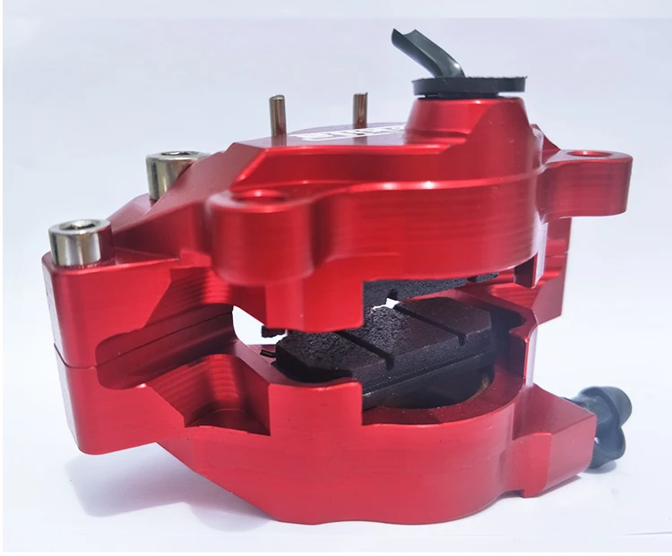 Universal Motorcycle Brake Caliper Brake Pump 64mm Mounting 4 Piston Radial For Yamaha Kawasaki BWS