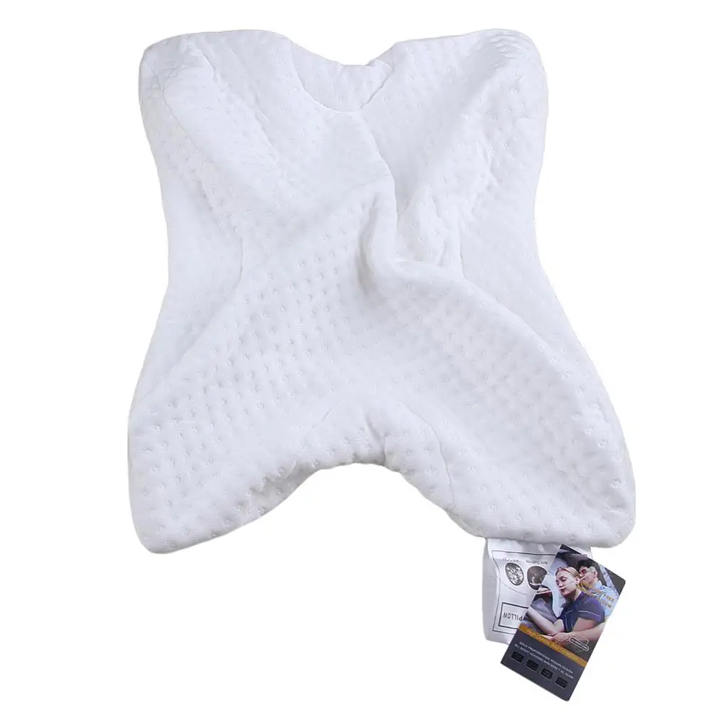 Just Pillow Case Подушка для постельных принадлежностей из пены с эффектом памяти, подушка для рук с защитой от давления, многофункциональная подушка для шеи с медленным отскоком, домашняя шелковая подушка для пары - Цвет: Just Pillow Case