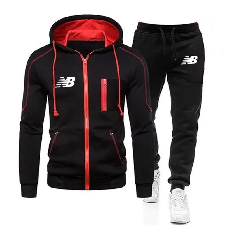 2020 New Fashion Brand Men Clothing Sets Tracksuit Autumn 2 Piece Sets Hoodies+Pants Men's Sweater Sports zipper Set s 2020 New Fashion Brand Men Clothing Sets Tracksuit Autumn 2 Piece Sets Hoodies+Pants Men's Sweater Sports zipper Set s