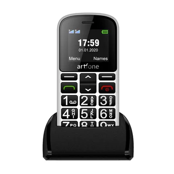 

2G Artfone CS188 Big Button Mobile Phone for Elderly,Upgraded GSM Mobile Phone with SOS Button 1400mAh Battery Dual SIM Unlocked