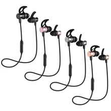 10 шт. магнитные беспроводные Bluetooth наушники стерео спортивные наушники беспроводные наушники-вкладыши с микрофоном для IPh/Xiaomi/OPPO/VIVO/PC