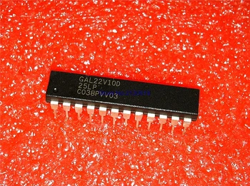 

10pcs/lot GAL22V10D-15LP GAL22V10D-15LPI GAL22V10 DIP24 In Stock