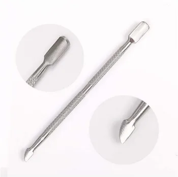 

Hot Selling Double Headed Stainless Steel Dead Skin Remover Manicure Multi-functional Tool Dead Skin Remover