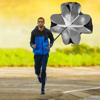

1pc Physical Fitness Explosive Umbrella Improving Speed and Core Strength Fashionable Football Resistance Training Parachute