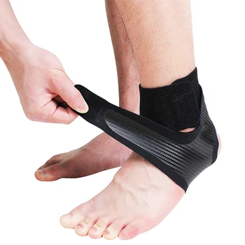 1pc Sport Ankle Brace Protector Dunne Ademende Compressie Verstuiking Voeten Ondersteuning Wrap Bescherming Voor Rechts/Links Voet