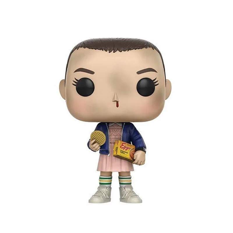 Странные Вещи Фигурки игрушки Eleven с Eggos Demogorgon 10 см ПВХ модель игрушки для детей день рождения Рождественский подарок