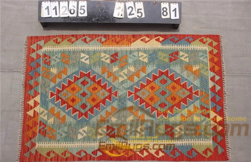 11265 kilim carpet wool Wool Woven Big For Living Room Geometric Bohemian Wool Knitting - Цвет: 11265