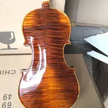 Настоящая скрипка ручной работы, 4/4, твердая древесина, натуральное зерно, ручная краска, Скрипка для детей и взрослых, музыкальные инструменты