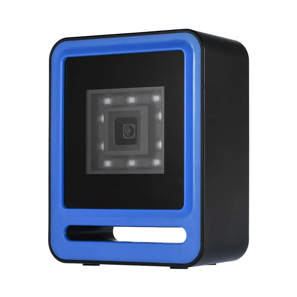Aibecy Hands-free USB проводной 1D 2D QR сканер баркодера Настольный многонаправленный считыватель штрих-кодов для супермаркет, розничная торговля
