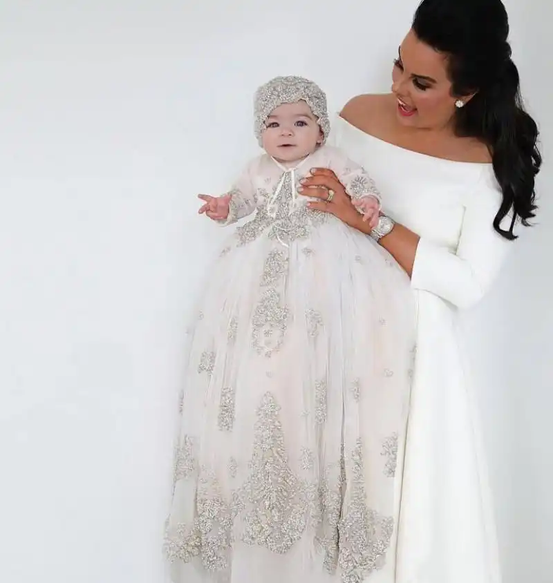 luxury baptism gowns