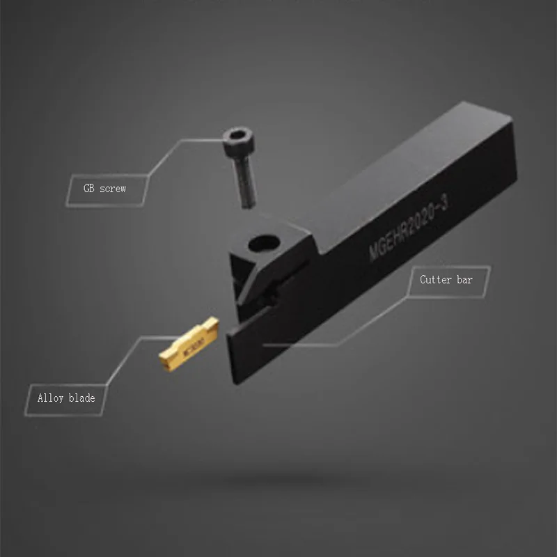 

WALTETAP токарный станок с ЧПУ, режущий и токарный инструмент, стержень MGEHR 1010 1212 1616 2020 2525-1,5 2 3 4 5 6