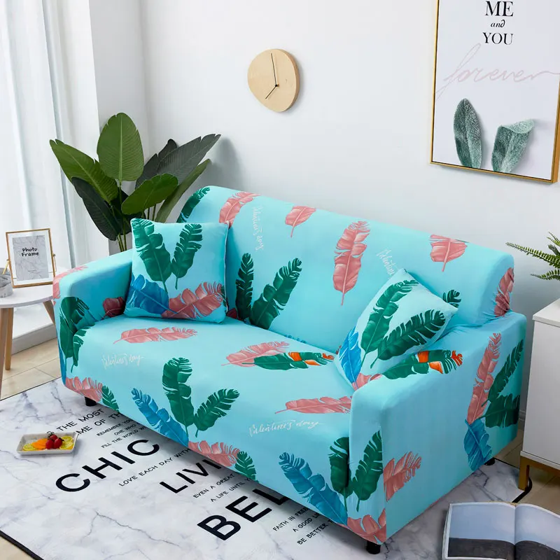 15 Slipcover, растягивающийся, противоскользящий, четыре сезона, чехлы для диванов, эластичный, полный Чехол для дивана, диванное полотенце, один/два/три/четыре-местный - Цвет: 15