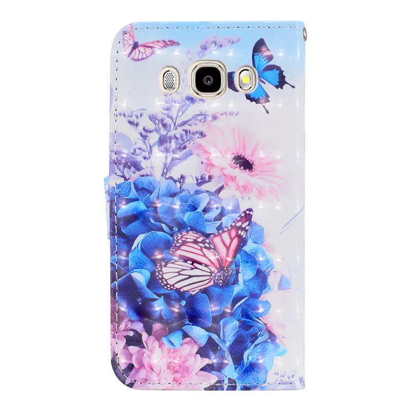 Чехол для samsung Galaxy J5, J510, SM-J510F, J510FN, откидной кожаный бумажник, чехол для Funda, samsung J5, откидной Чехол