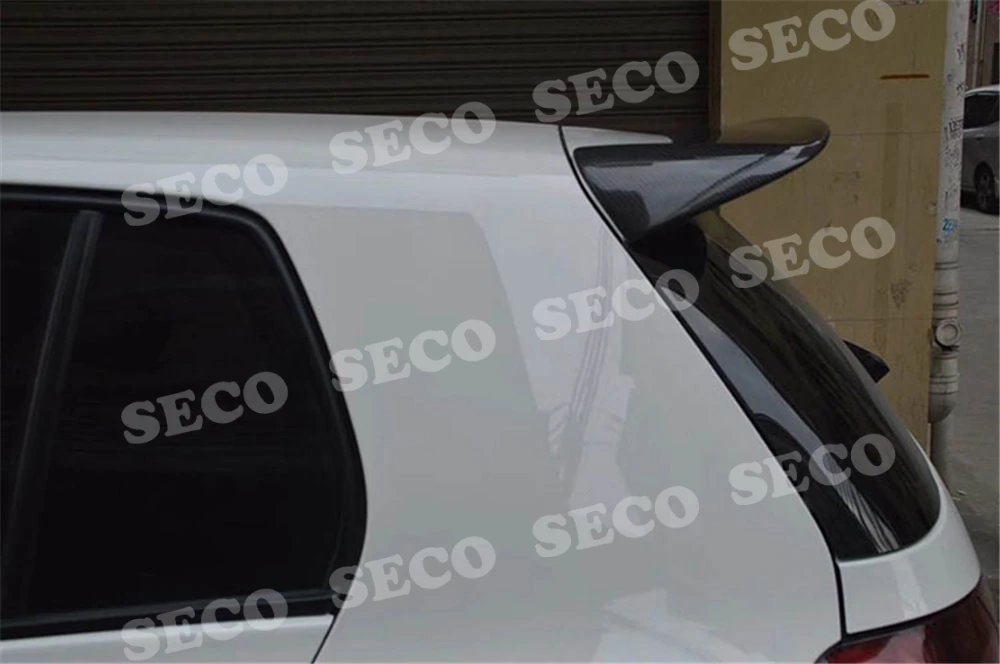 Для Volkswagen Golf 6 VI MK6 Стандартный бампер 2010-2013 задний спойлер не GTI R RZ Стиль углеродного волокна/frp зад крылья
