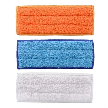 

Top Deals 3pcs Washable Mopping Pads Sweeping Pad Cloth Replacement Parts for iRobot Braava Jet 240 241 Cleaner Robots Accessori